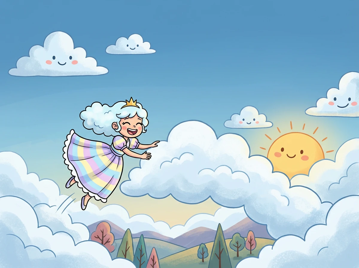 Η Νεφέλη είναι λυπημένη και κουρασμένη. Βλέπει το χαμόγελο του αγαπημένου της να λάμπει σαν θησαυρός, και δεν μπορεί να πάρει τα μάτια της από την λάμψη του.