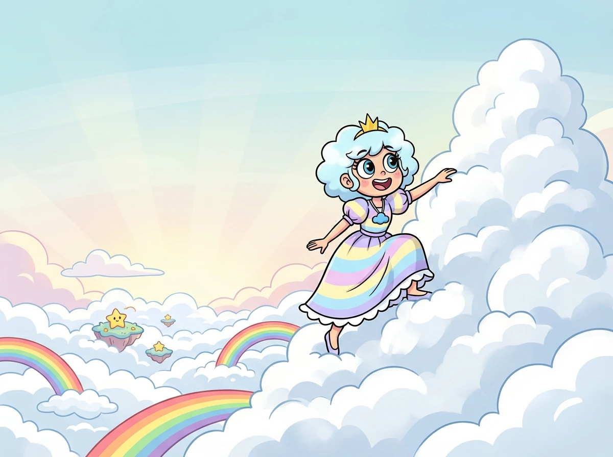 Η Νεφέλη νιώθει ατονία και πλήξη. Η ζωντάνια του αγαπημένου της την εμπνέει να εξερευνήσει τον κόσμο και να γεμίσει τη ζωή της με στιγμές.