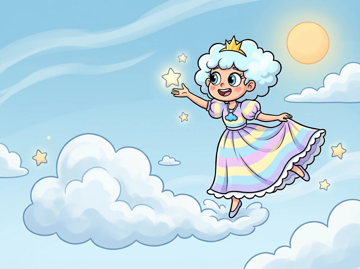 Η Νεφέλη βλέπει τον αγαπημένο της να κάνει κάτι τρελό και αστείο. Στην αρχή κριντζάρει, αλλά μετά γελάει δυνατά, λατρεύοντας την αυθεντικότητά του.