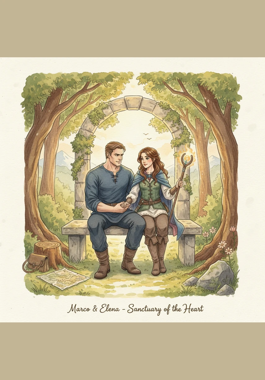 Marco found himself returning to the quiet sanctuary day after day, holding books he never intended to read just to hear her voice. He traded the harsh whispers of the underworld for her gentle observations about poetry and the simple beauty of a life lived in the light.