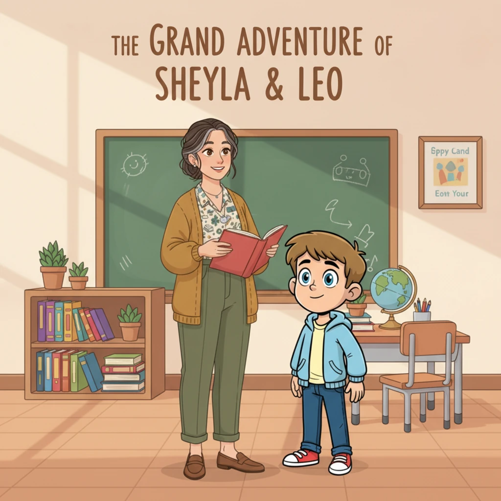 A Jornada das Descobertas com a Professora Sheyla - Educational stories