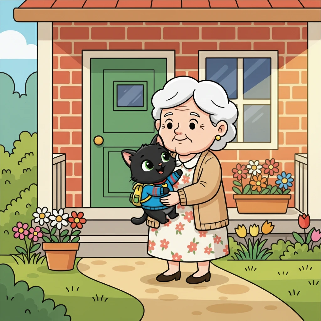 After four long months, Salem was adopted! He was so excited to go live with a kind old lady, a place where he would know love. He was finally going home!