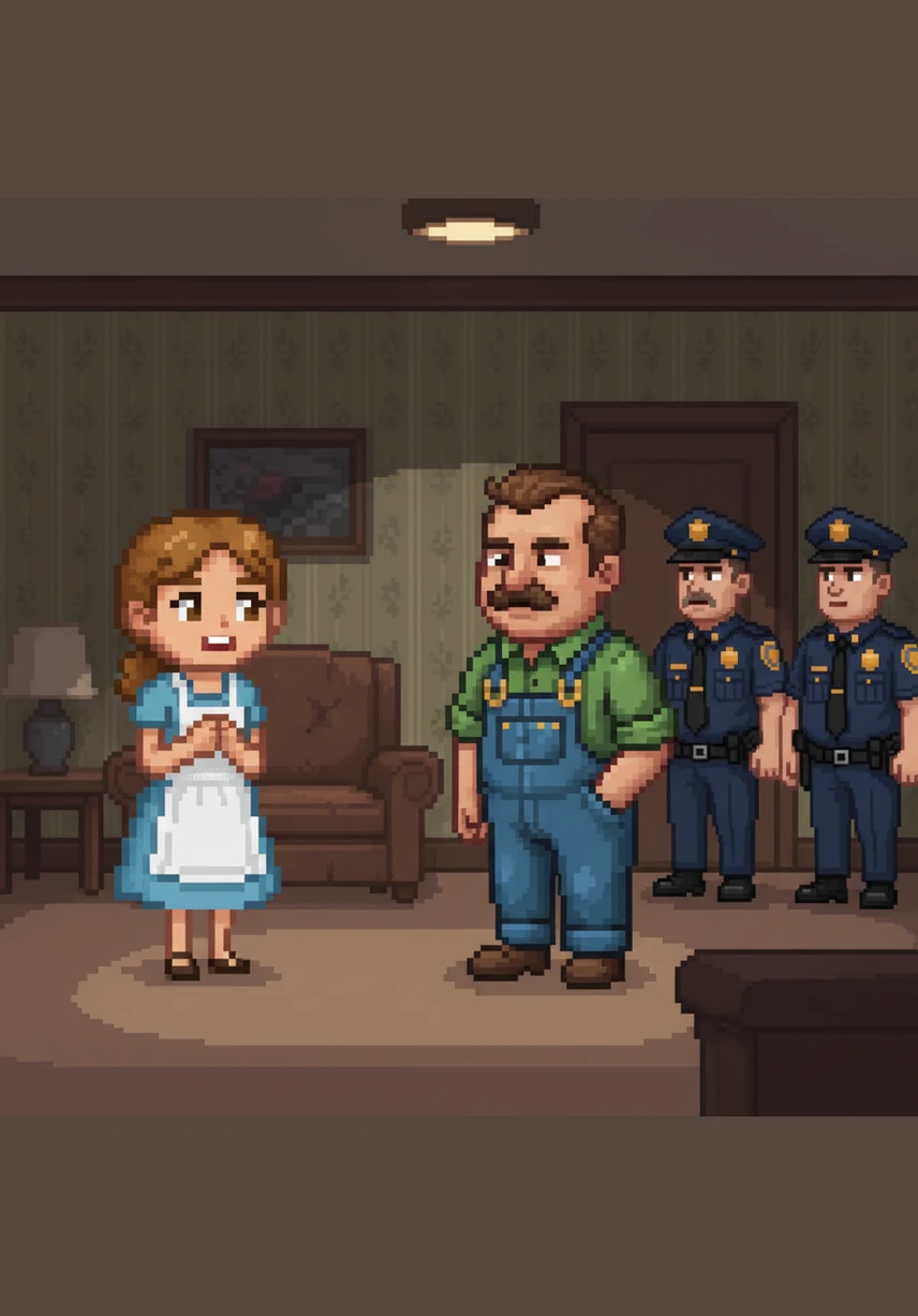 Suddenly, Patrick began to speak, his voice cold and detached as he delivered news that shattered Mary’s world. She stood frozen, the words swirling around her like a confusing mist that she couldn't quite grasp. Fear began to take root in her heart as she looked at the man she thought she knew.