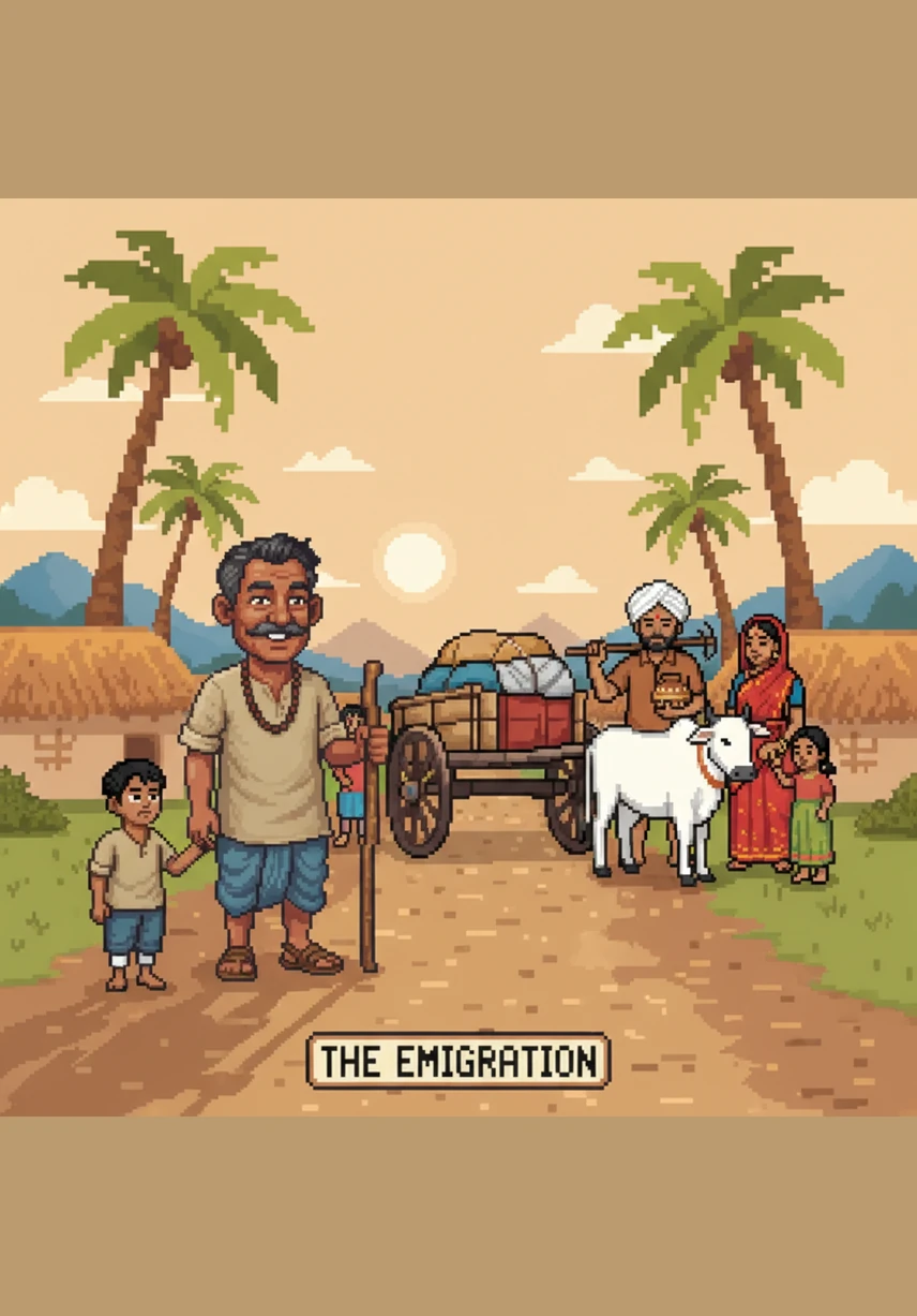 Because Ramayya had never gone to school, some villagers whispered and laughed when they saw him with his simple tools. They believed that only those who could read big books and write long letters possessed true knowledge.