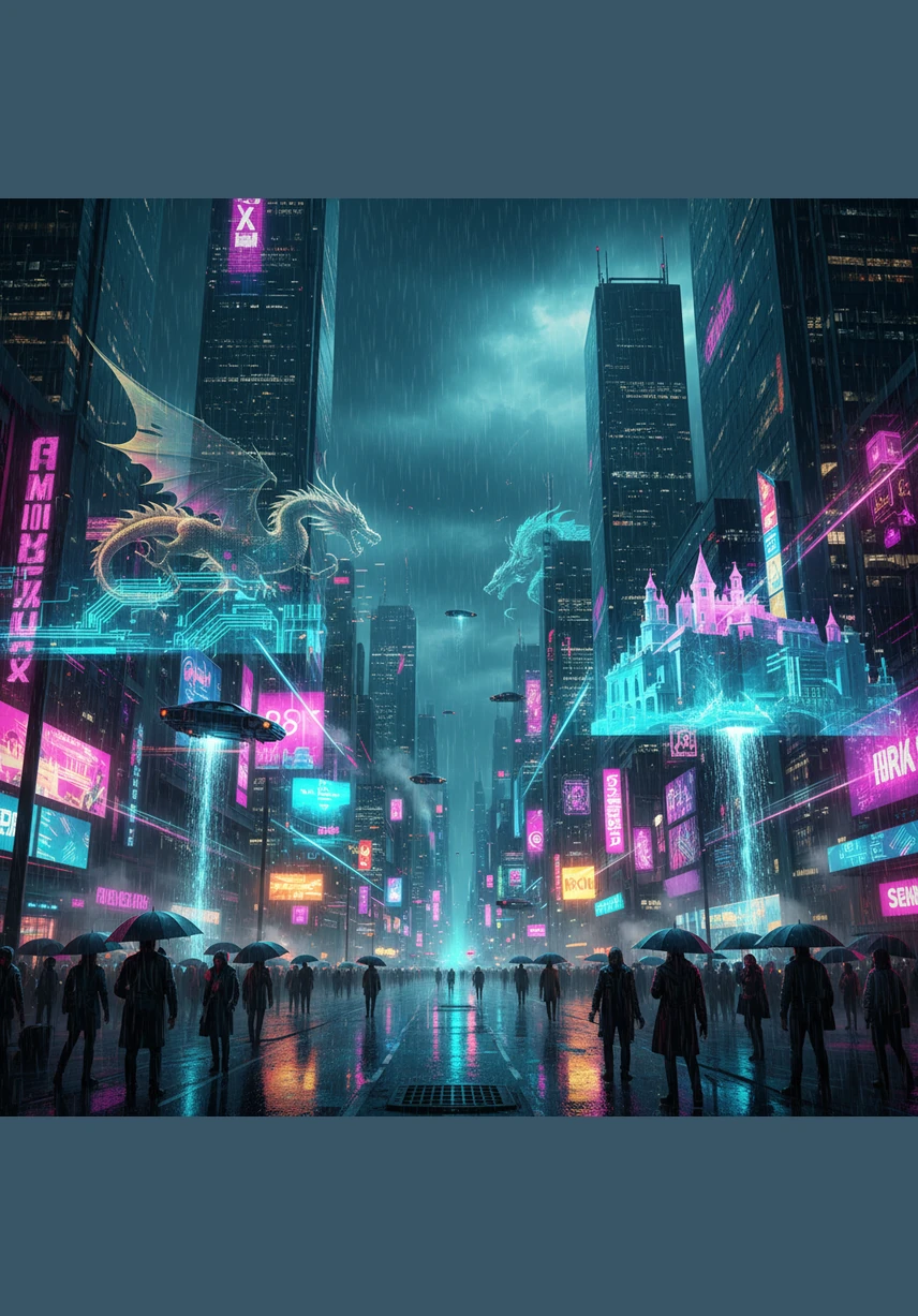 The path leads them to a rolling hill where the grass is as soft and warm as a velvet blanket. Lily stops to rest and watches the clouds take the shape of dragons and ancient castles, drifting lazily across a violet sky.