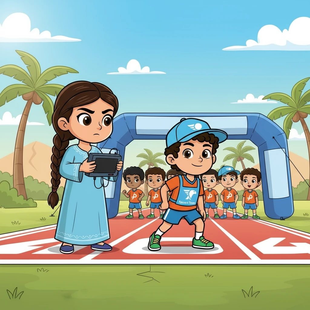 سباق التحدي - Educational stories