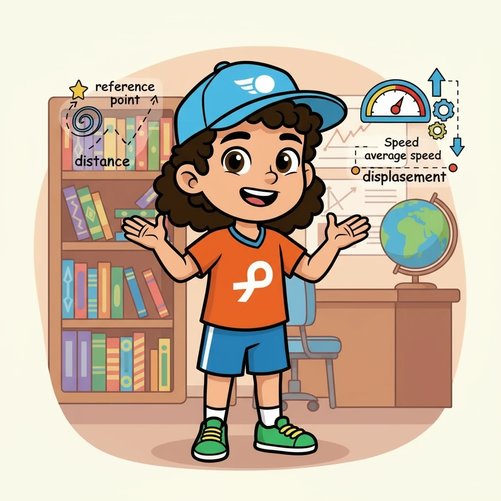 أدركت شيخة أن السرعة المتوسطة تساعد في فهم الأداء عندما تتغير السرعة. قالت شيخة: "الآن أفهم كل شيء!" وأدركت أهمية النقطة المرجعية، والمسافة، والإزاحة، والسرعة.